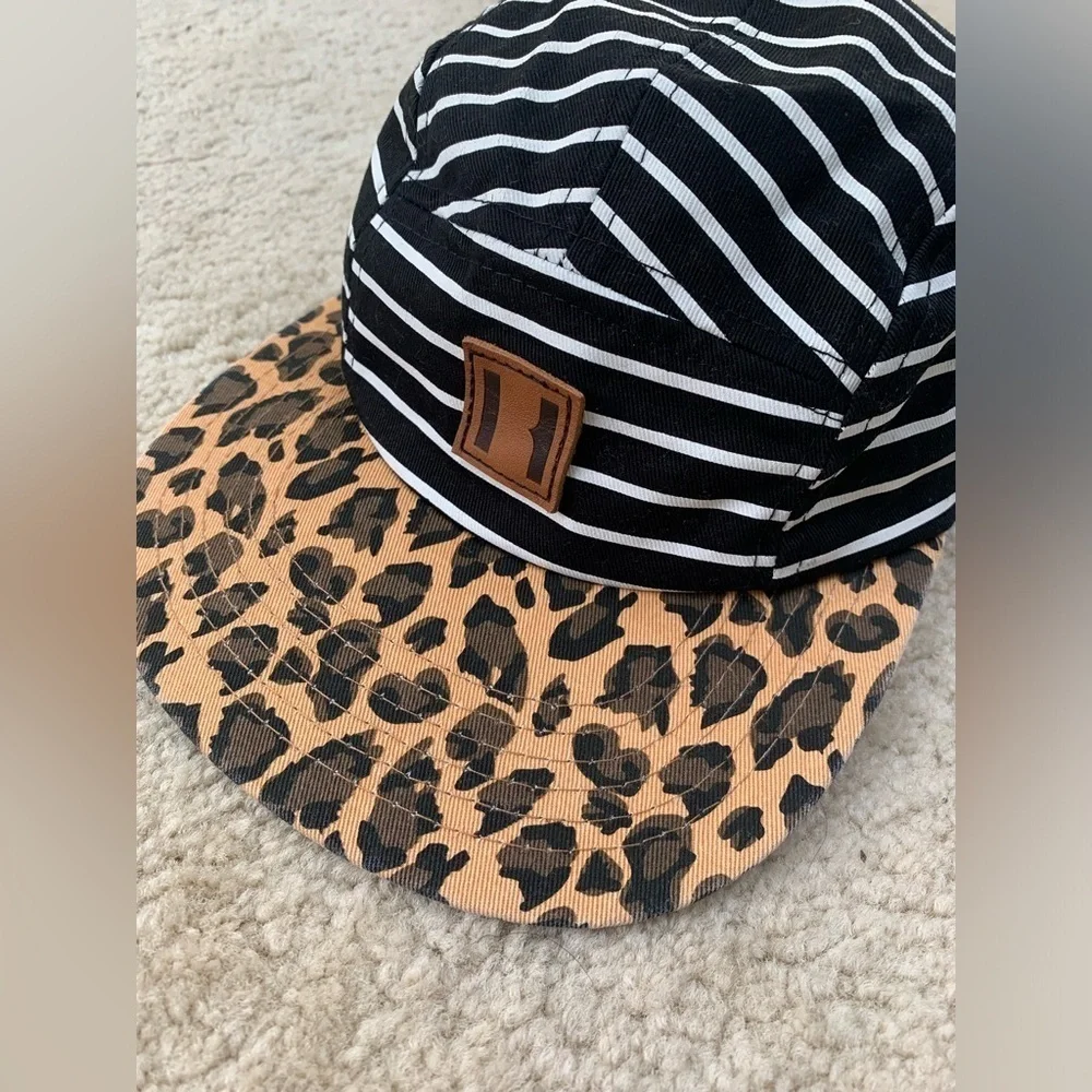 Beau Hudson Toddler Mixed Print Leopard Hat